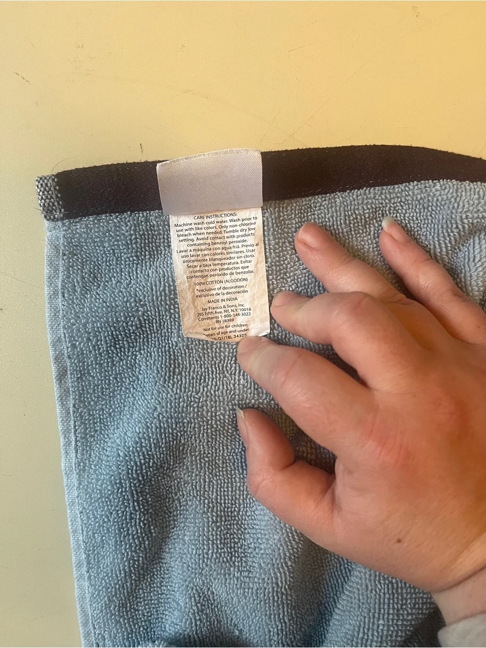 Disney Stitch Embroidered Towels from Boxlunch - Blue & White